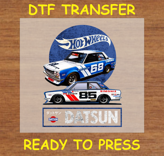 Rally Car Autos Dtf Transfer - Ready To Press A1606