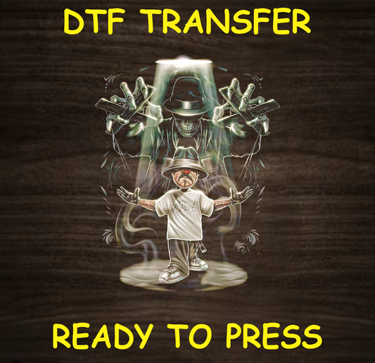 Puppeteer Dtf Transfer - Ready To Press A1656