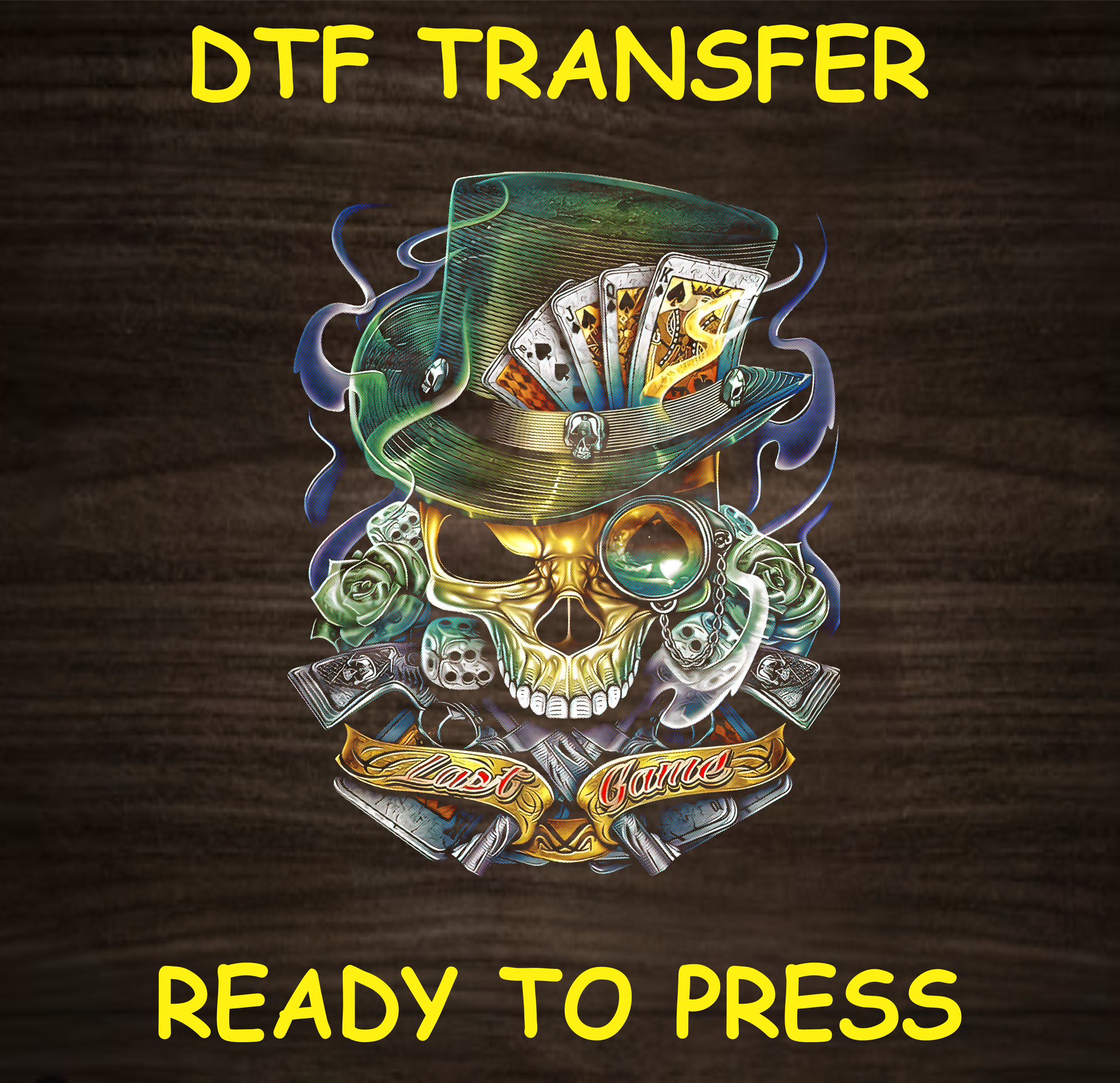 Last Game Dtf Transfer - Ready To Press A1661