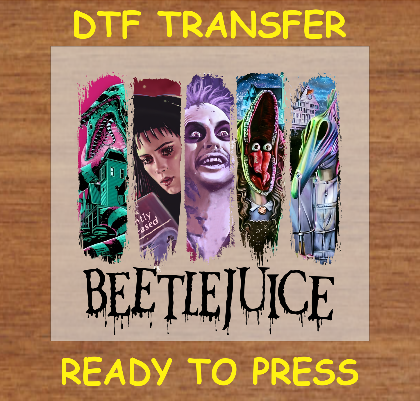 Halloween Movie Dtf Transfer - Ready To Press A1785