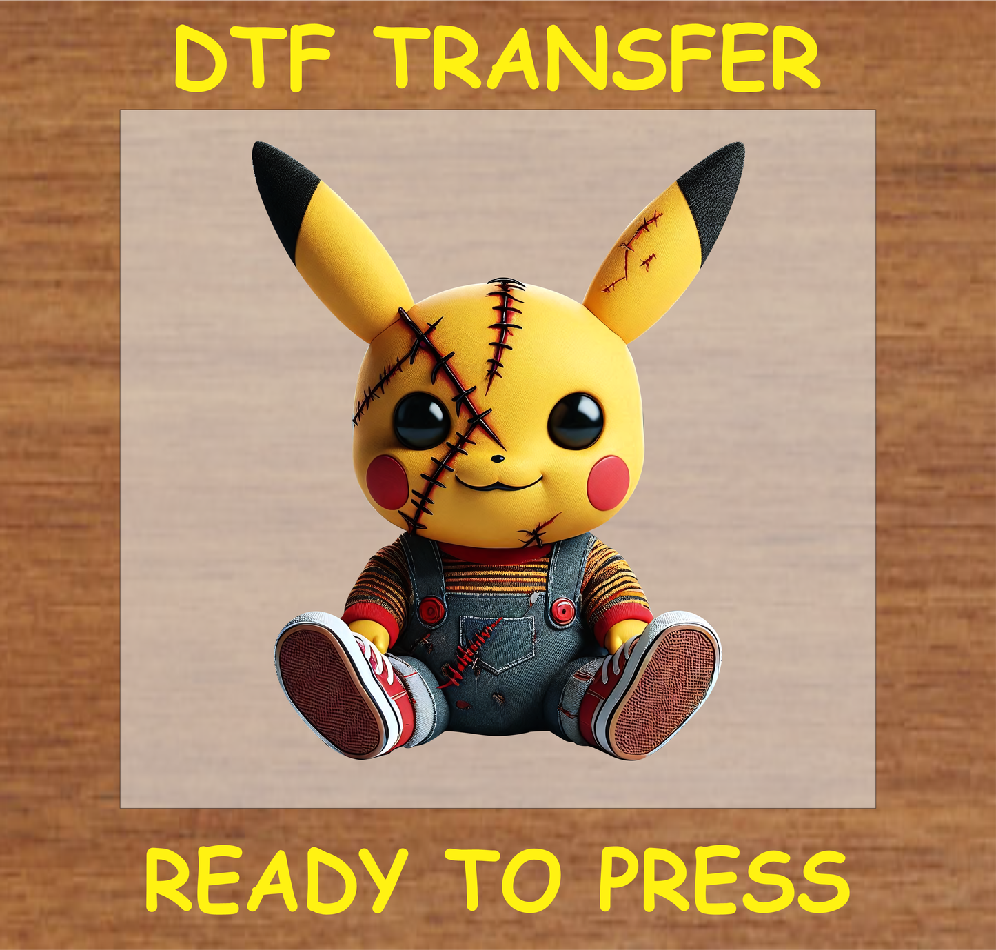 Stitch Face Anime Dtf Transfer - Ready To Press A1801