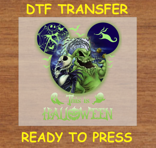 This Is Halloween DTF Transfer A433