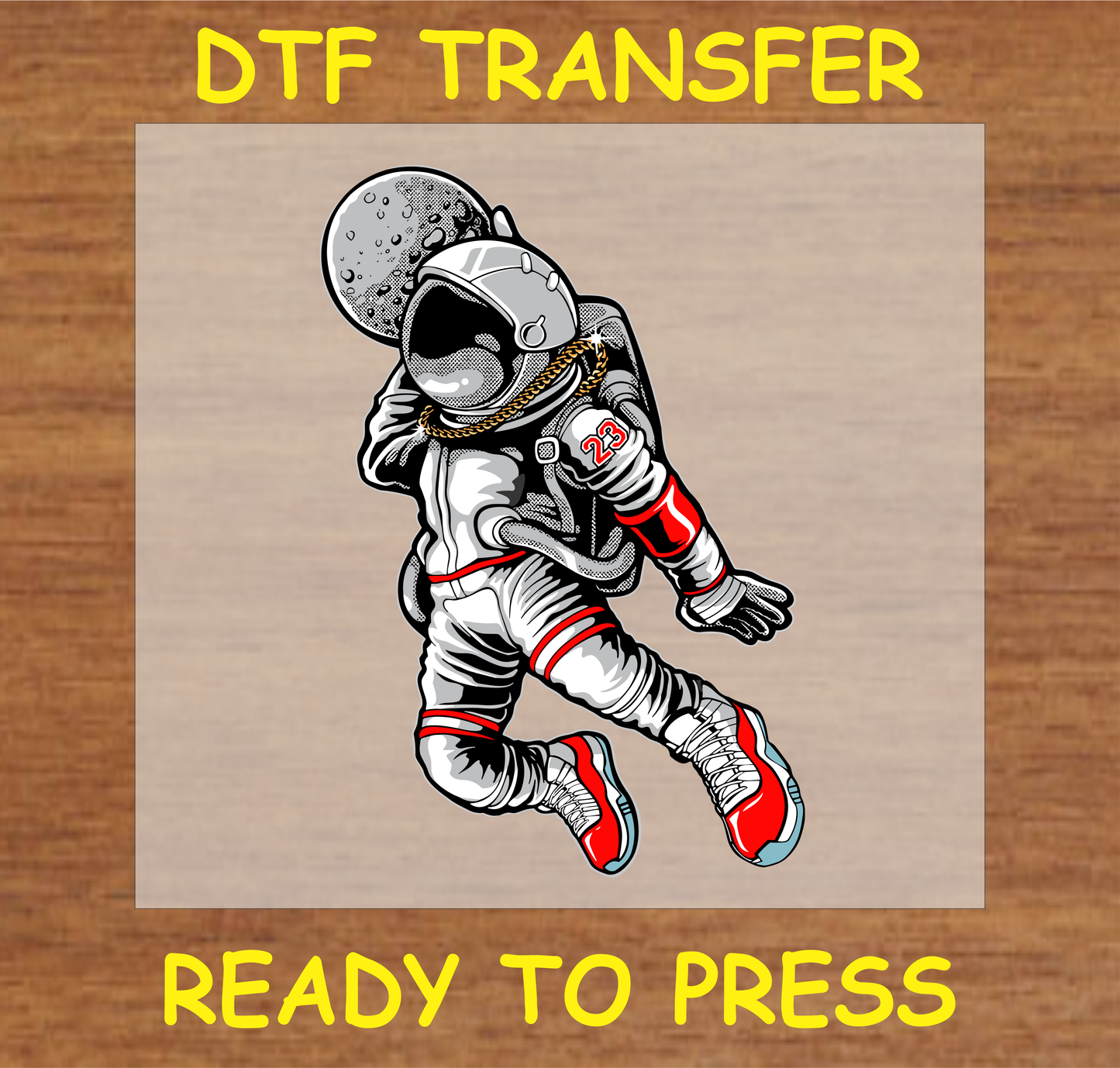 Astronuat Basketball Player Dtf Transfer - Ready To Press A1901